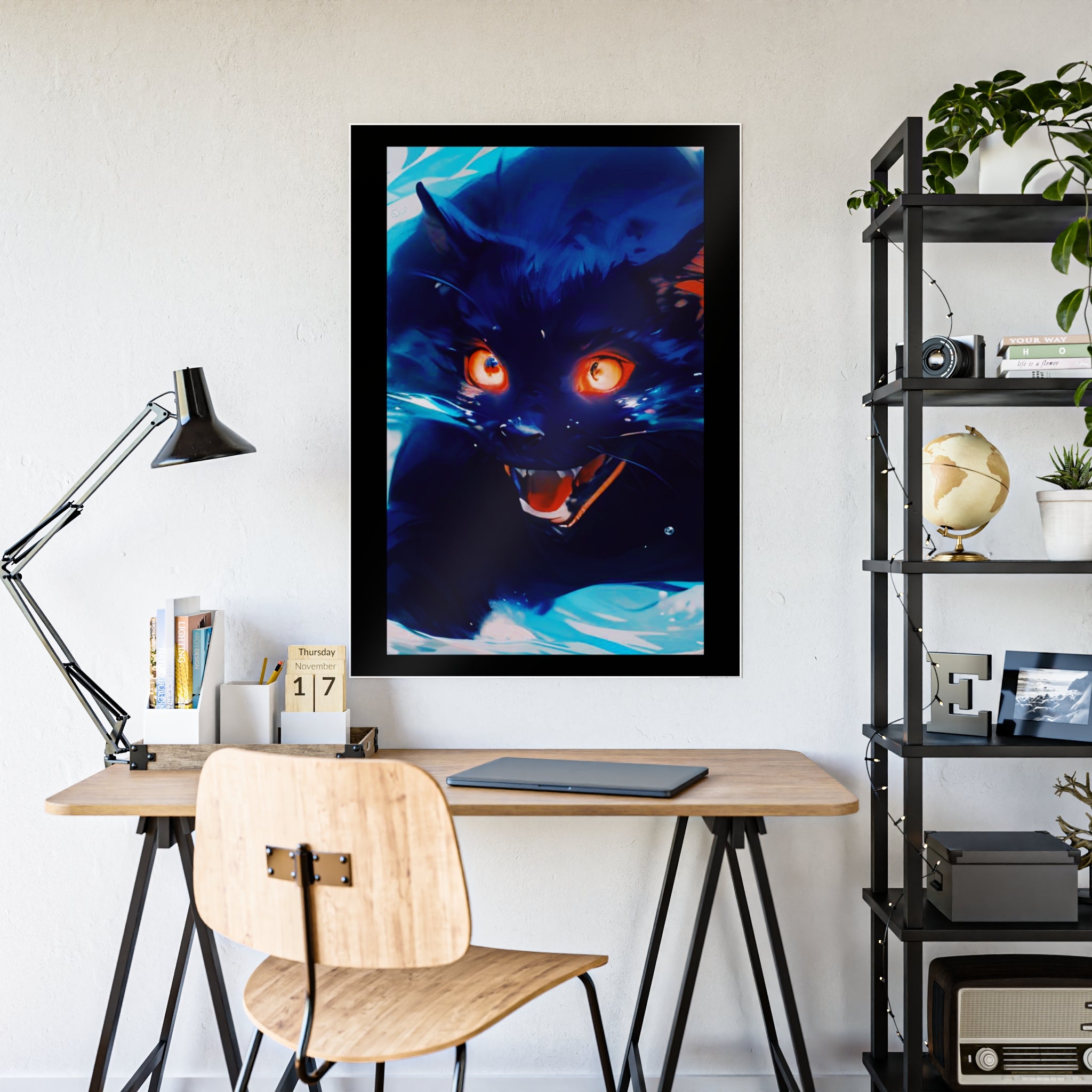 Gloss Poster — Demon Cat from Secrets of a 100ft. Boy - Print