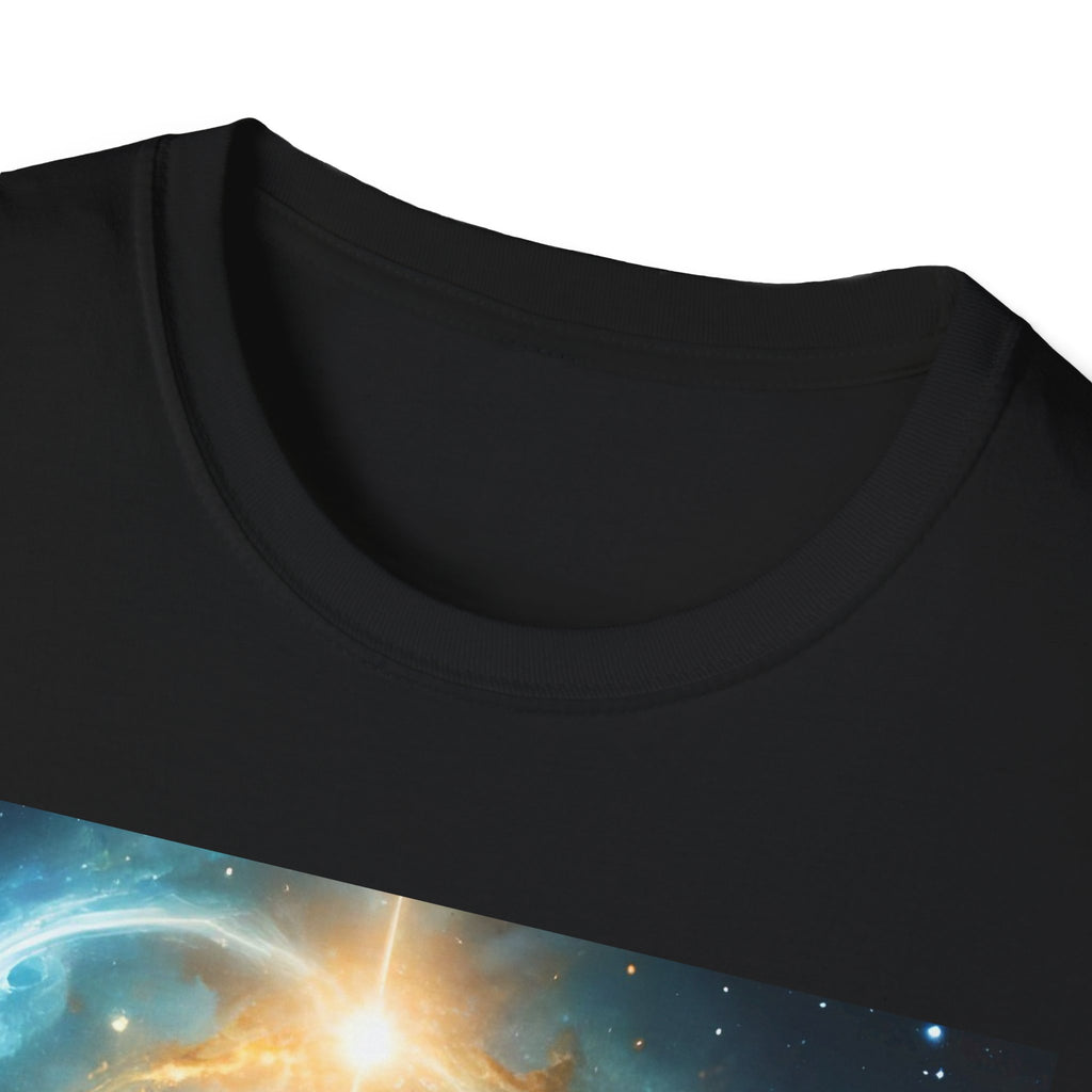 Cosmic Ascension T-Shirt — Spiritual Galaxy Meditation Tee