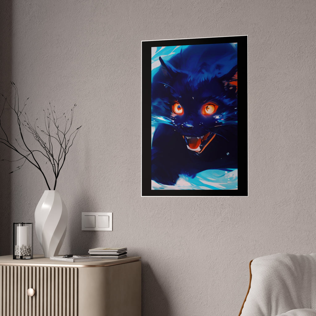 Gloss Poster — Demon Cat from Secrets of a 100ft. Boy - Print