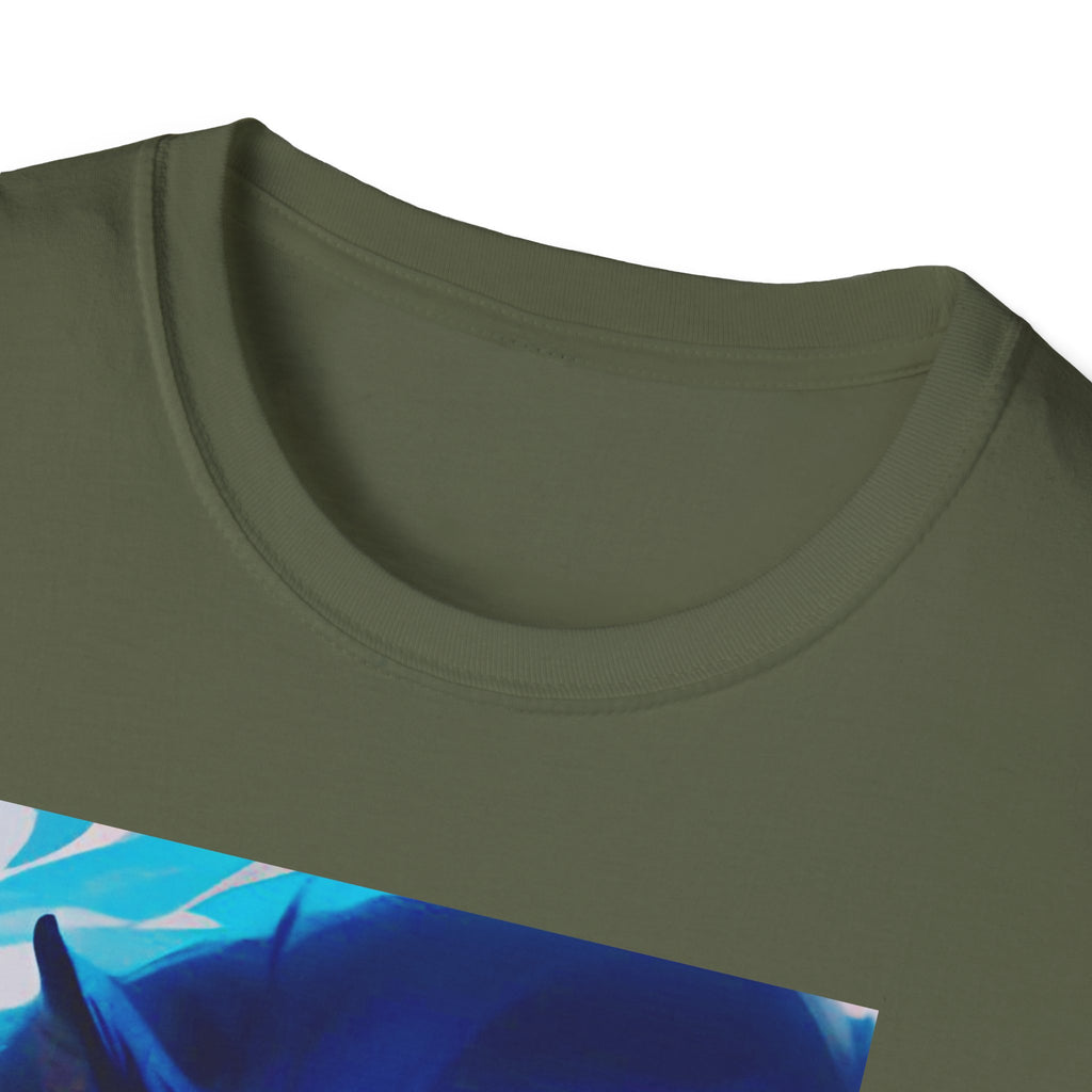 Demon Cat from the El Encanto Hotel T-Shirt — Glowing Eyes Creepy Cat Graphic Tee