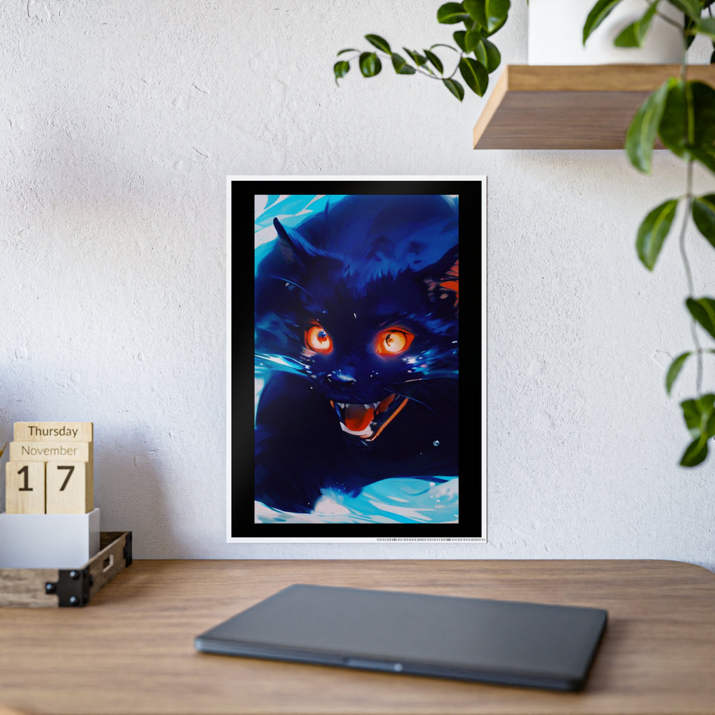 Gloss Poster — Demon Cat from Secrets of a 100ft. Boy - Print