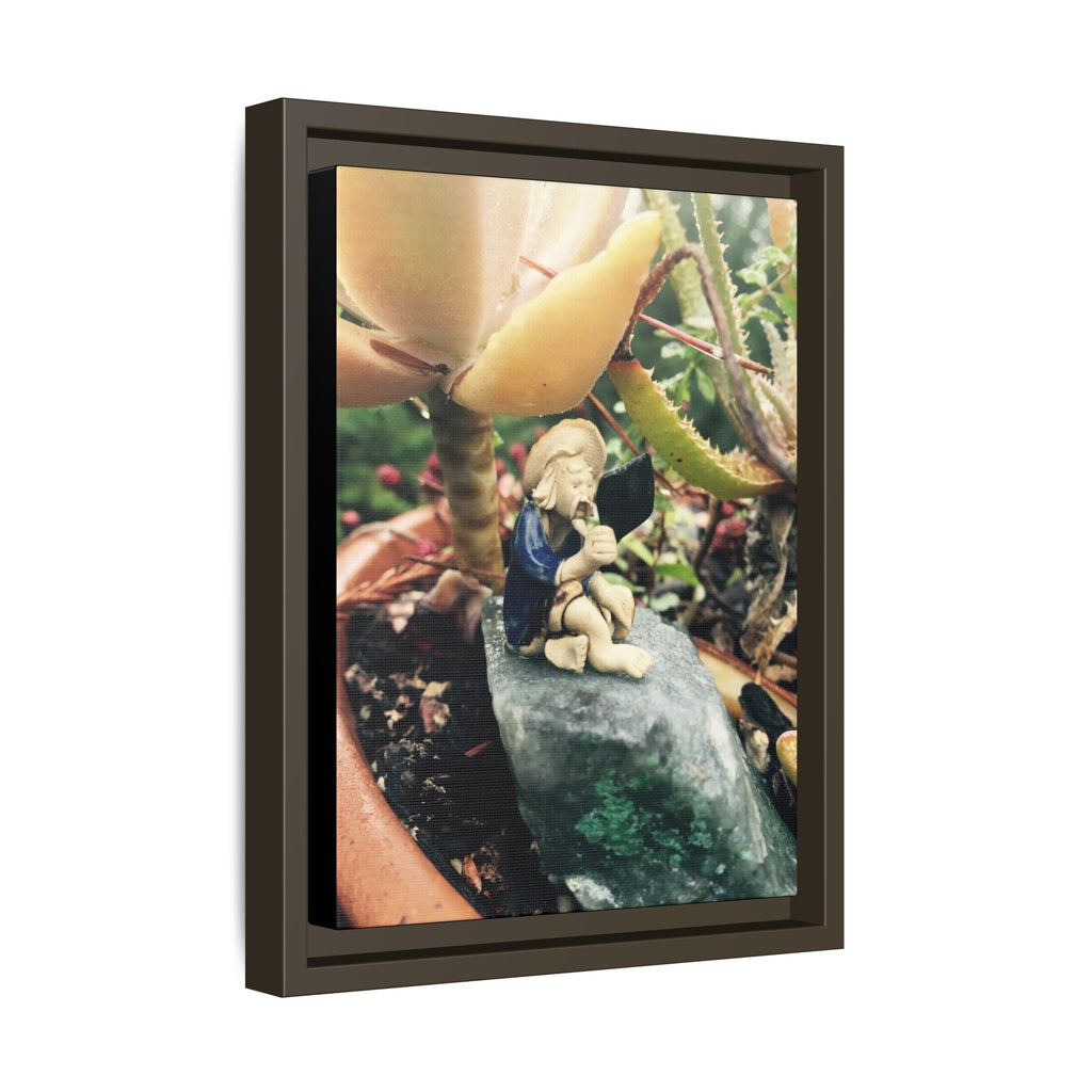 Figure Photo Canvas Print — Framed Matte Wall Art