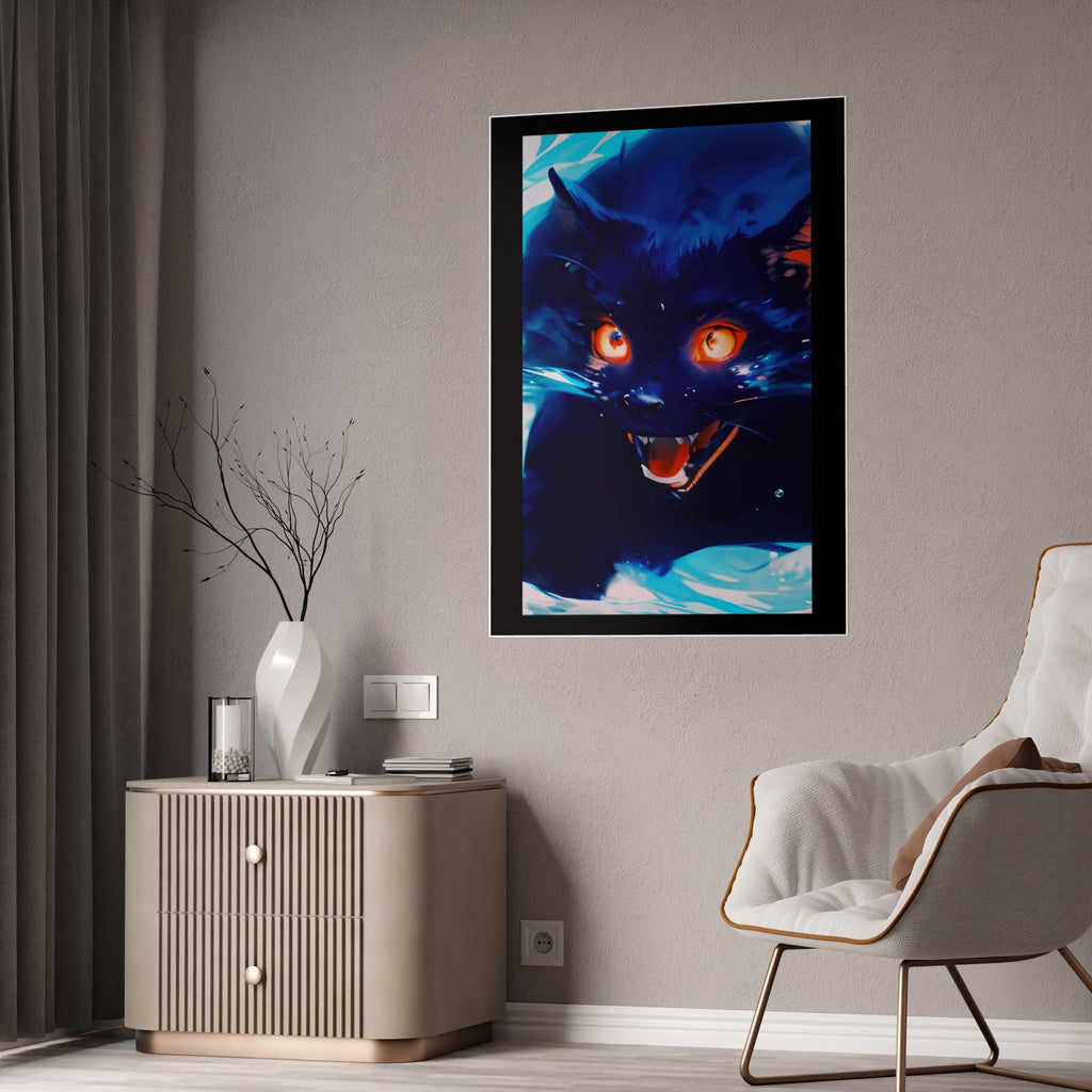 Gloss Poster — Demon Cat from Secrets of a 100ft. Boy - Print
