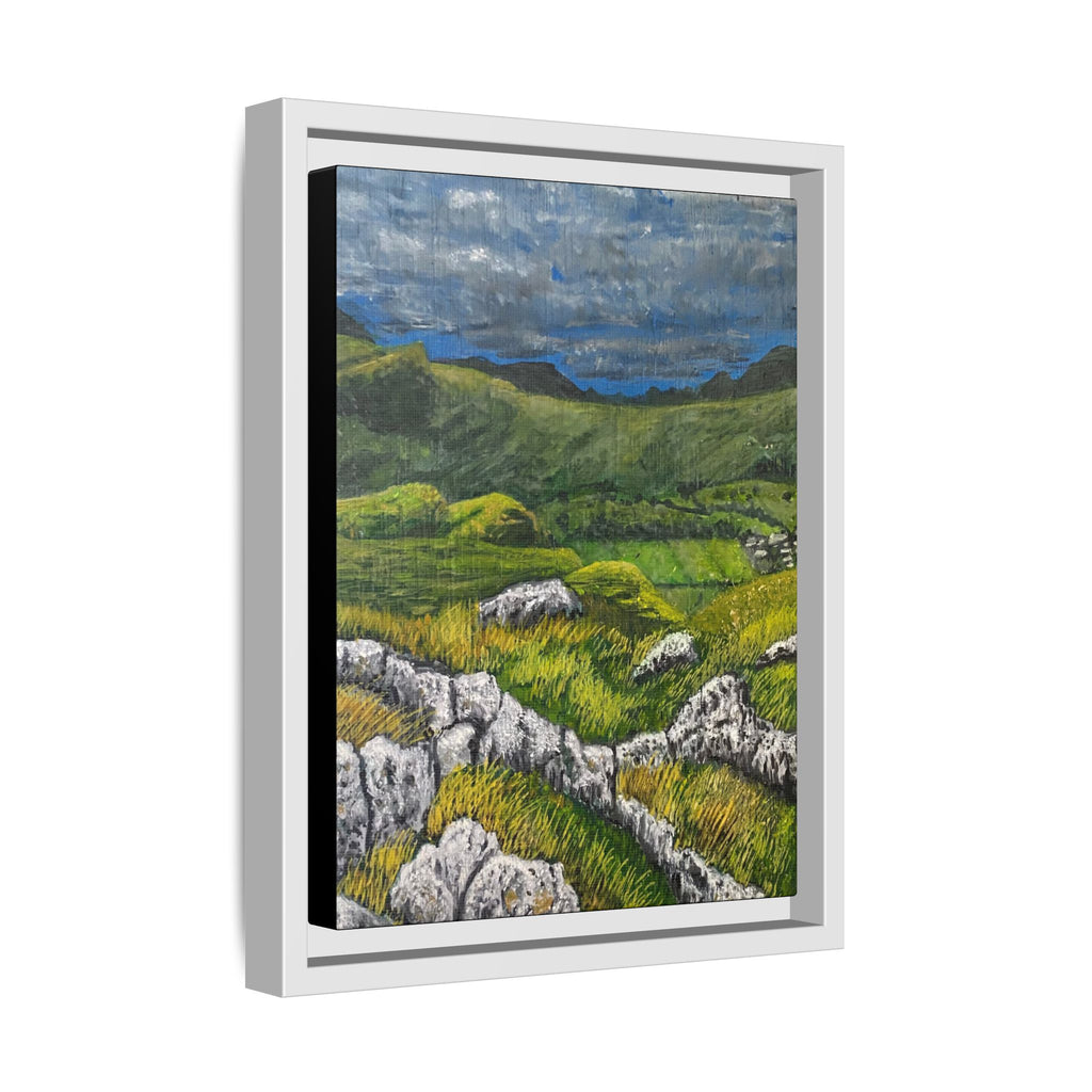 Framed Matte Canvas Print — View from High Rigg Wall Art