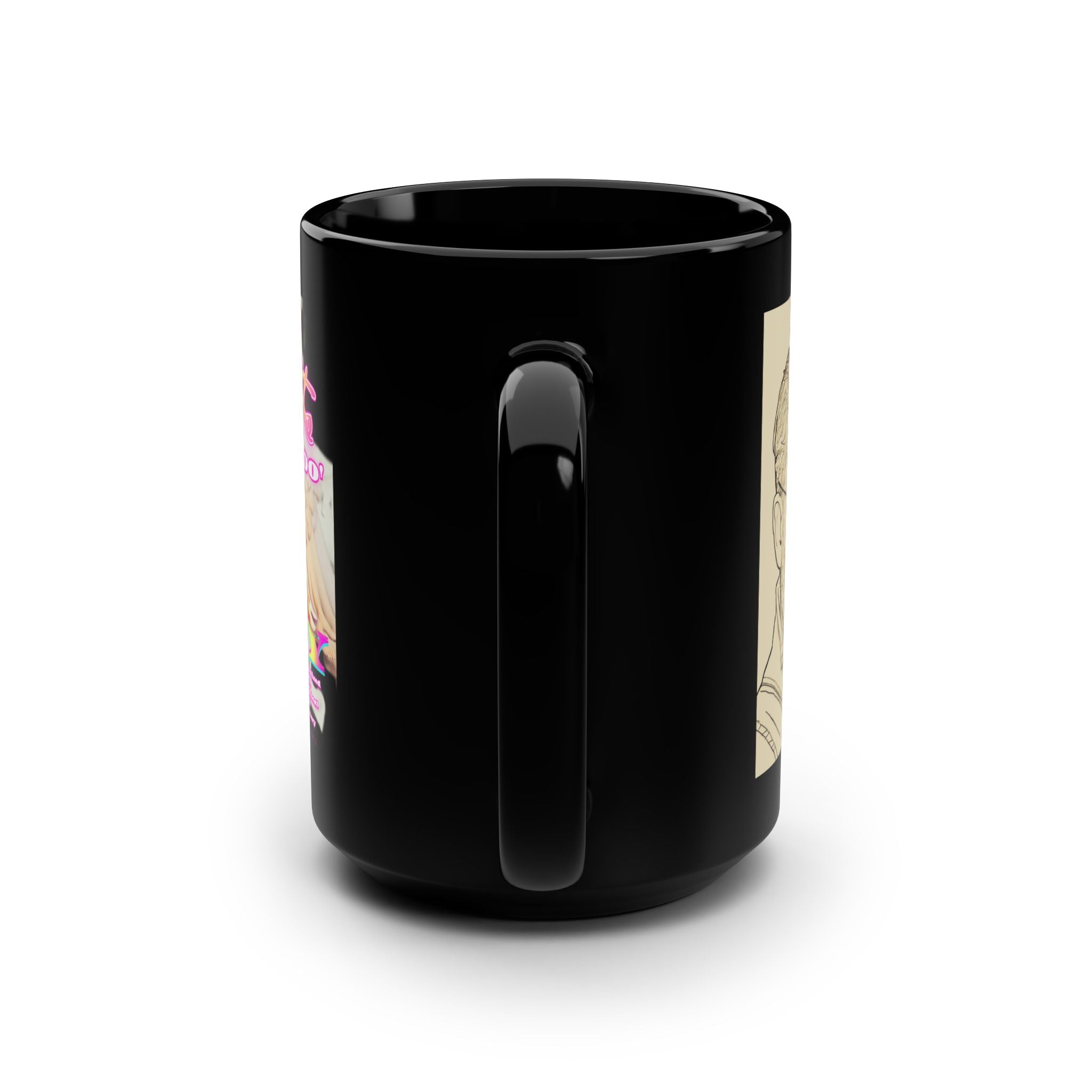 Black 15oz Mug — Secrets of a 100ft. Boy Collector Mug