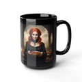 Mother Black Mug – Redhead Witch Holding Potion Soup, 15oz