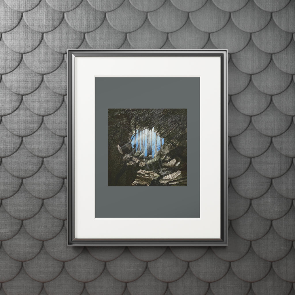 Fine Art Print with White Passepartout Frame - Portal One (2025)