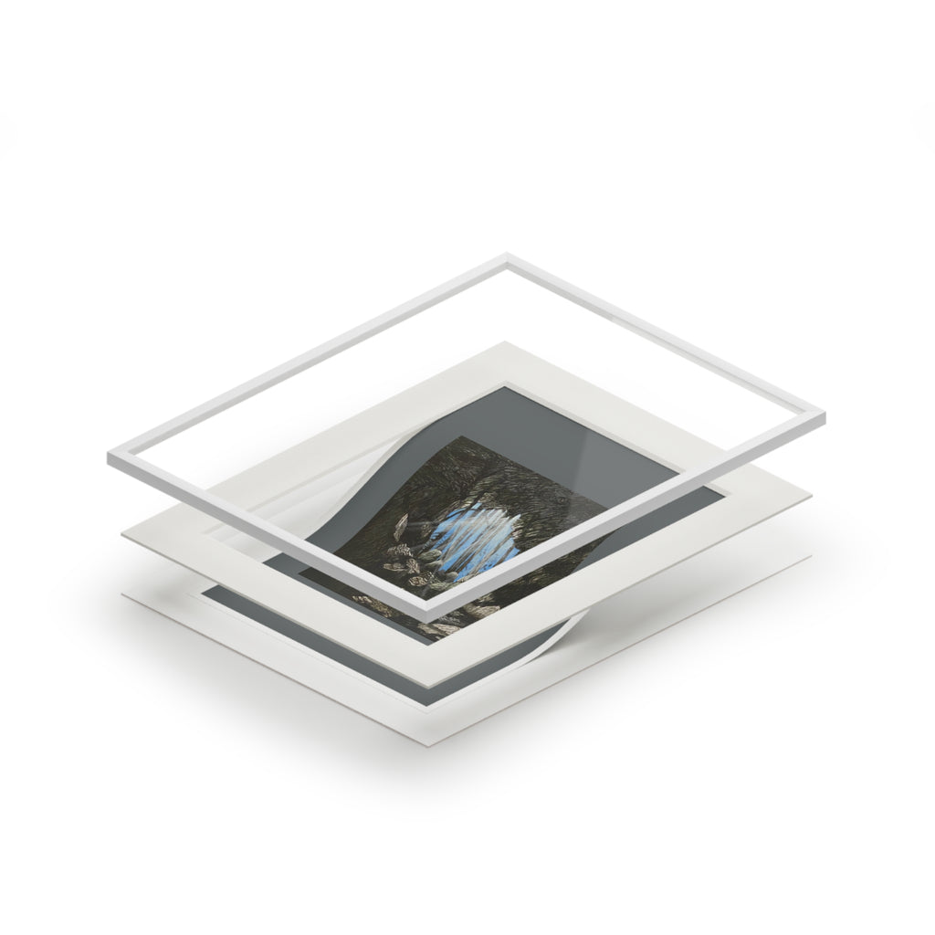 Fine Art Print with White Passepartout Frame - Portal One (2025)