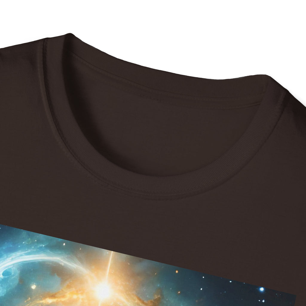 Cosmic Ascension T-Shirt — Spiritual Galaxy Meditation Tee