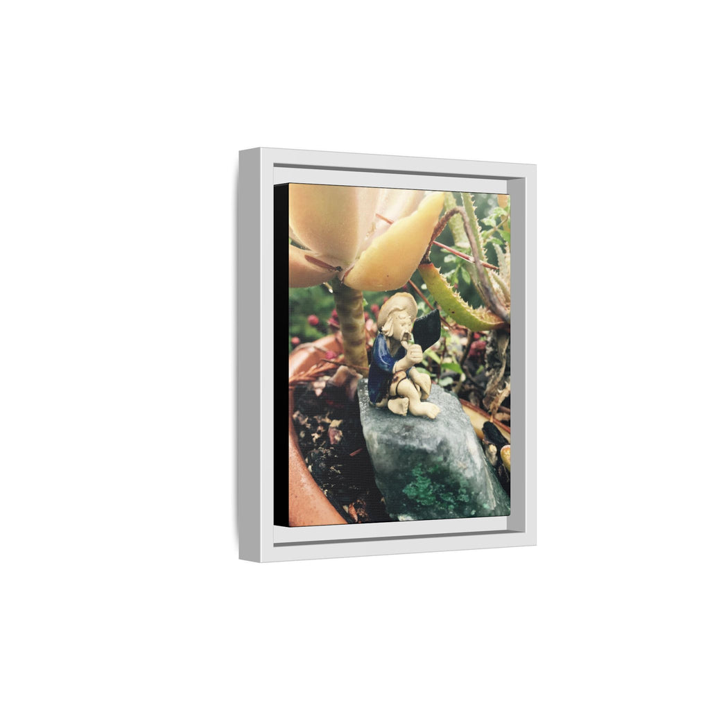 Figure Photo Canvas Print — Framed Matte Wall Art