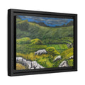 Framed Matte Canvas Print — View from High Rigg Wall Art