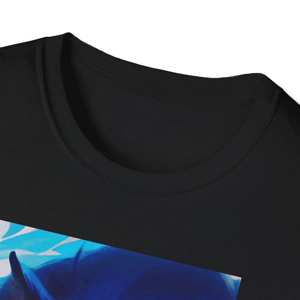 Demon Cat from the El Encanto Hotel T-Shirt — Glowing Eyes Creepy Cat Graphic Tee